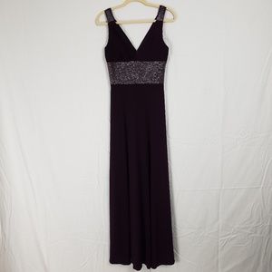 JS Boutique Plum Long Dress